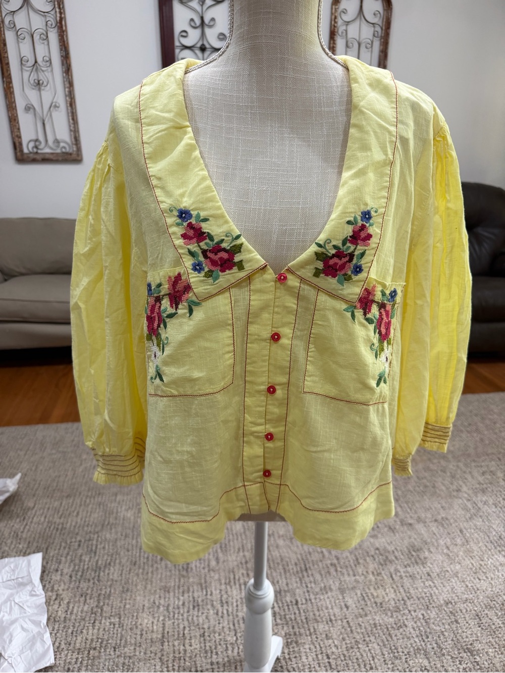 Free People Ryland Blouse